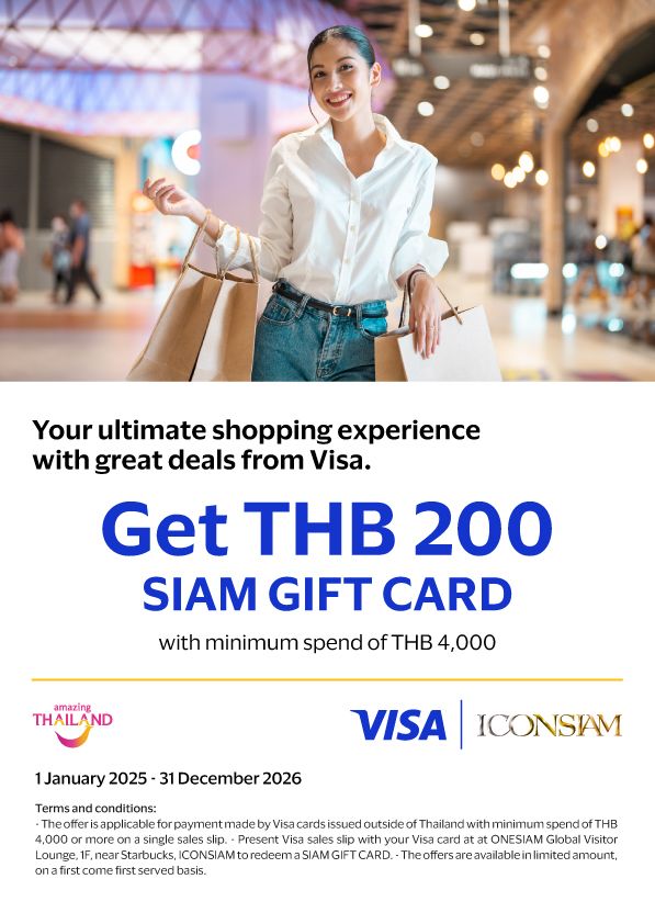 Exclusive offers for VISA International Cardholders